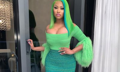 nicki minaj green Afro Beat Za 400x240 - Nicki Minaj Teases Return by Tweeting New Lyrics